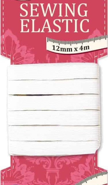 Sewing Elastic 12mm x 4m Sewing Elastic 12mm x 4m
